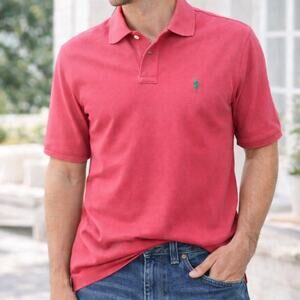Polo Ralph Lauren Classic Fit Polo Shirt Men’s Large Coral Red Cotton